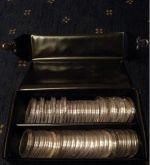 Kompletná zbierka Ag mincí SK 1993-2008 BU