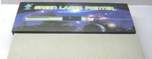 Zelený laser 6v1 350mw na AAA batérie (green laser)