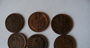 Staré nemecké mince