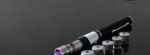 Fialovy modry laser 5v1 300mw na AAA batérie