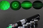 Zelený laser 6v1 350mw na AAA batérie (green laser) – fotka 2