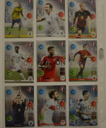 futbalove karty karticky Euro 365 adrenalyn Panini PRIZM podpisane – fotka 4
